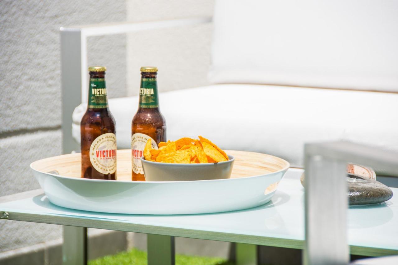 Atico Con Terraza Ac 1Hab En El Centro Y Piscina Comunitaria Διαμέρισμα Μάλαγα Εξωτερικό φωτογραφία