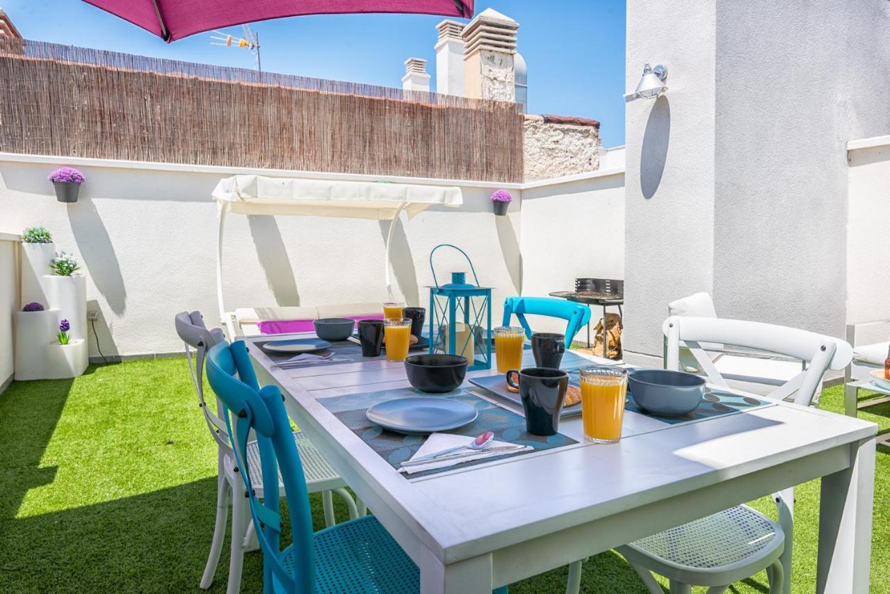 Atico Con Terraza Ac 1Hab En El Centro Y Piscina Comunitaria Διαμέρισμα Μάλαγα Εξωτερικό φωτογραφία